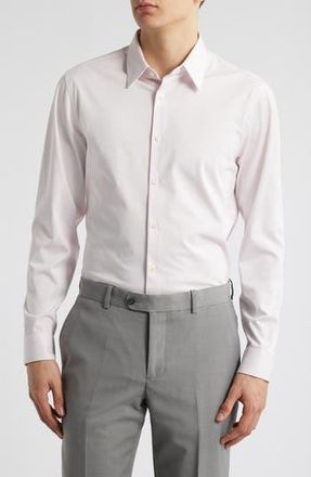 Theory Sylvain ND Structure Knit Button-Up Shirt in Dogwood at Nordstrom Rack, Size Xx-Large