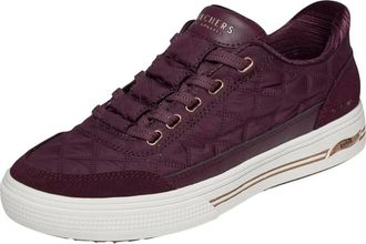 Skechers Arch Fit Arcade Cozy Fit Cuddle Steps - Dames - Schoenen - Rood - Maat: 43 EU Synthetisch