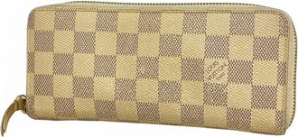 Louis Vuitton White Long Wallet (Bi-Fold) (Pre-Owned)