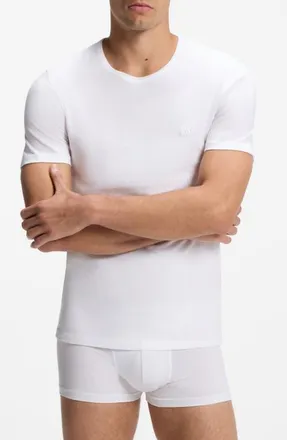 BOSS 3-Pack Cotton Crewneck Undershirts in Green Multi at Nordstrom, Size Xx-Large