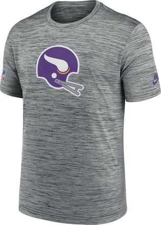 Nike Minnesota Vikings Sideline Velocity Nike Mens Dri-FIT NFL T-Shirt in Grey | 02ER06GQ9M-EJ0