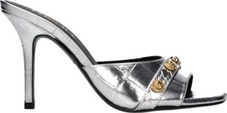 Versace Leather Stiletto Heel Womens Sandals