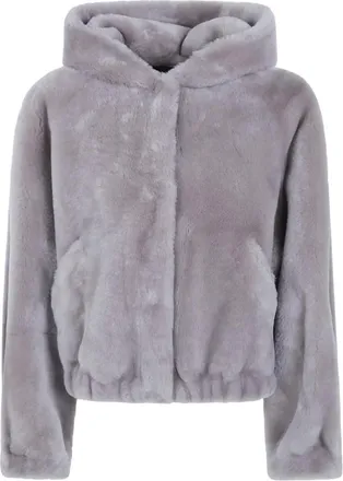 BLANCHA Mujer, Chaquetas, Gris, Talla: S