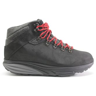 Mbt MT Alpine Sym Leather Mens Lace Up Boots - Black - Size:UK 10.5
