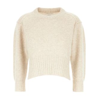 Loulou Studio Cashmere Knitwear, female, Beige, Size: L Lian Sweater