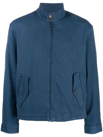 Polo Ralph Lauren Jack met opstaande kraag - Blauw
