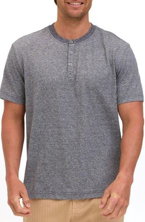 Threads 4 Thought Carlos Short Sleeve Henley in Stargazer at Nordstrom, Size Xx-Large