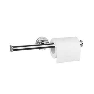 OEM 1 Soporte Para Papel Higi&eacute;nico Doble Minimalista Plateado Para Ba&ntilde;o - Toallas De Papel No Incluidas - (plata - 3196cm) - Crezuo