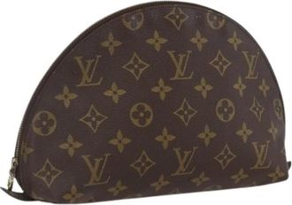 Louis Vuitton Pre-owned Canvas Clutch - Dames - Vintage Clutch - Bruin - ONE Size - Vintage