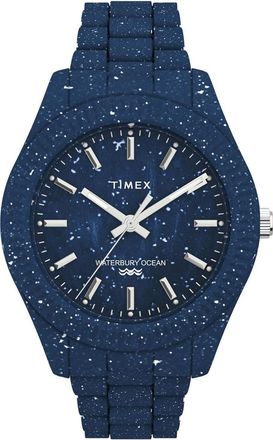 Timex TW2V37400 Mens Waterbury Watch - Blue - One Size