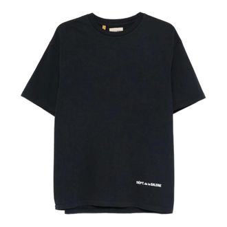 Gallery Dept. T-Shirts, male, Black, Size: XL Top035 Washed T-shirt