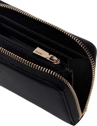 Guess Womens Wallet Black Polyurethane Bags