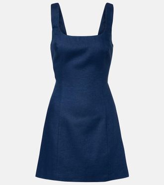 Sir. Linen minidress
