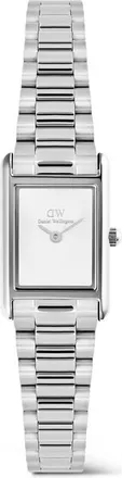 Daniel Wellington Bound Mini Tank Bracelet Watch, 17mm x 26mm in Silver-Tone at Nordstrom
