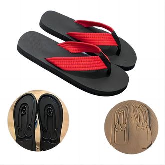 Generic Hidden Penis Flops, Parody Creative Penis Slippers, Spoof Beach Flip Flops, Summer Beach Comfort Non Slip Sandal, Quick-Dry Mens Beach Sandals, Novelt