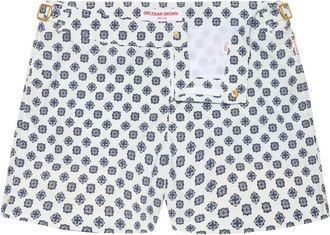 Orlebar Brown Setter Luminis zwembroek met print - Wit