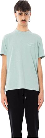 MC2 Saint Barth Portofino Vintage Embro Tee - Heren - T-shirts - Groen - 2XL - Tops