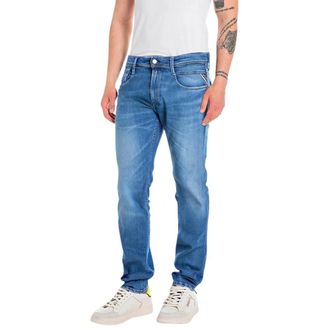Replay Slim-fit Jeans, male, Blue, Size: W32 Anbass Slim-fit Jeans