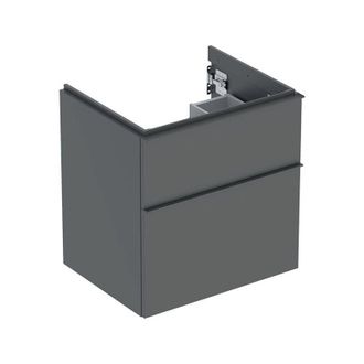 Keramag Keramag - Geberit Icon Mueble Bajo Lavabo, 2 Cajones, 59,2x61,5x47,6 Cm