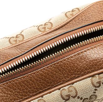 Gucci Hobo Bags - 2000-2015 GG Canvas Bree Crossbody - Gr. unisize - in Braun - für Damen