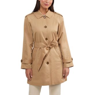 Ellen Tracy Womens Classic Trench with Polyfill Insulation