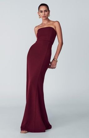 Willa Trenton Dress in Burgundy at Nordstrom, Size 14