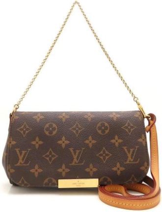 Louis Vuitton Pre-owned Monogram Schoudertas - Dames - Vintage Handtas - Bruin - ONE Size - Vintage