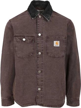 Carhartt Work in Progress Hombre, Camisas, Marr&oacute;n, Talla: M