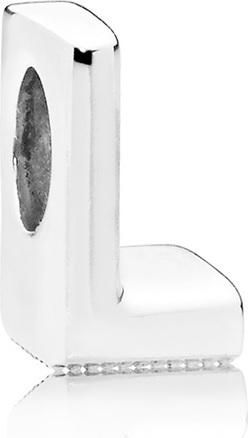 Pandora Letter L Silver Charm