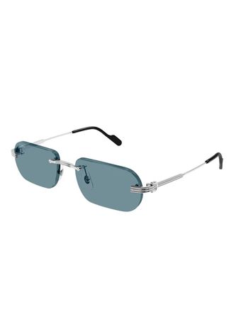 Cartier Occhiali da sole tondi - Argento