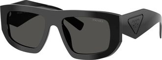 Prada Sunglasses, unisex, Black, Size: 53 MM D04Su Sunglasses