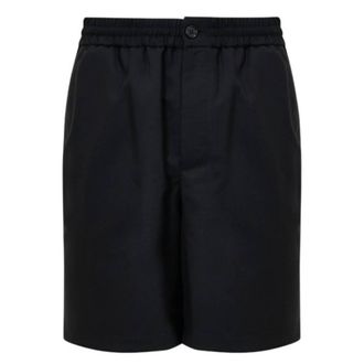 Ami Elasticated Waist Wool Shorts, Size X-Large