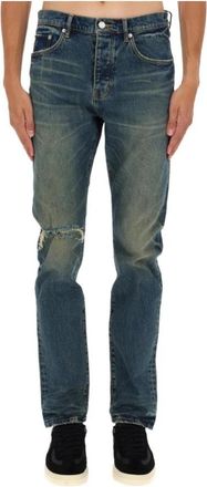 Purple P005 Relaxed Fit Jeans - Heren - Slim Fit Jeans - Blauw - W33 - Denim - Jeans