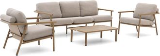Forza Furniture Forza Cuneo stoel-bank loungeset 4-delig