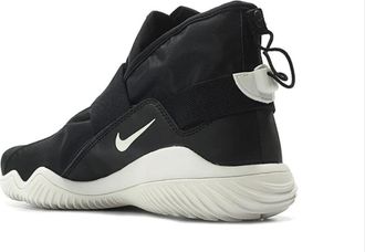 Nike Mens Komyuter High-Top Sneaker Black Canvas Rubber