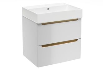 Puma Mueble De Ba&ntilde;o Con Lavabo Stilla 60x60x45 Cm, Blanco (stillad06056u2) - Naturel