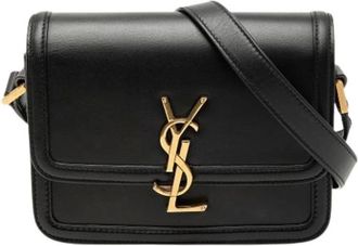 Saint Laurent Pre-owned Shoulder Bags, female, Black, Size: ONE SIZE Pre-owned Solferino Shoulder Bag