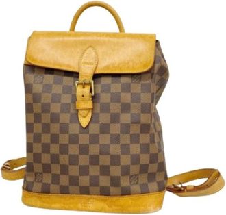 Louis Vuitton Pre-owned Backpacks, female, Brown, Size: ONE SIZE Pre-owned Vintage Backpack