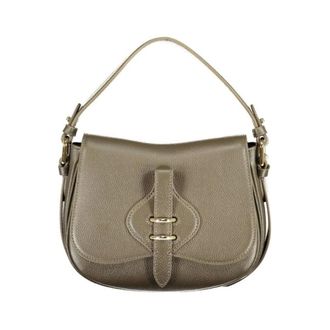 Coccinelle Bolso de Hombro de Piel - Bags - Mujer - Marr&oacute;n - ONE SIZE