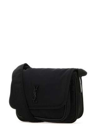 Saint Laurent Mens Ysl Bv Niki S Neronero Leather Borse A Tracolla Bag
