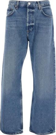 A Gold E Magnus Trouser Jean - Heren - Regular Fit Jeans - Blauw - W32 - Katoen - Jeans