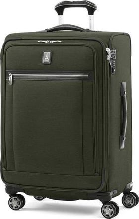 Travelpro Platinum Elite Softside Expandable Medium 25-Inch Checked Luggage in Pilot Green at Nordstrom