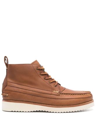 Polo Ralph Lauren Stivali in pelle - Marrone