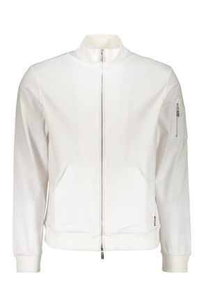 Moorer Techno Fabric Full-zip Sweatshirt