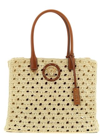 Versace Womens La Medusa Large Shopping Bag