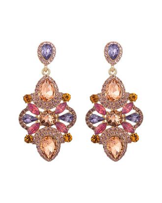 Eyecandy LA Eye Candy La Cz Dawn Statement Earrings