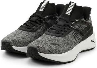 Puma Outpace Heather Sneaker in Puma Black/Puma White at Nordstrom Rack, Size 10.5