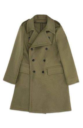Fortela Winston Wool Coat in Sage Green at Nordstrom, Size 46 Eu
