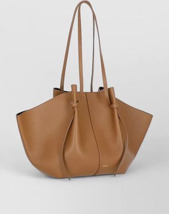 Yuzefi mochi pebbled leather shoulder bag