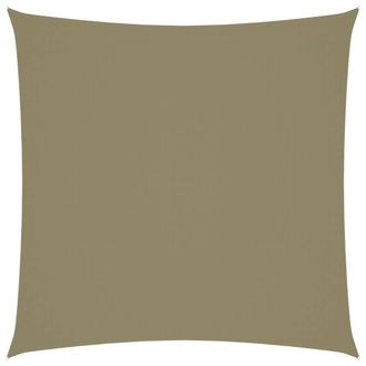Berkfield Home Sunshade Sail Oxford Fabric Square 6x6 m Beige
